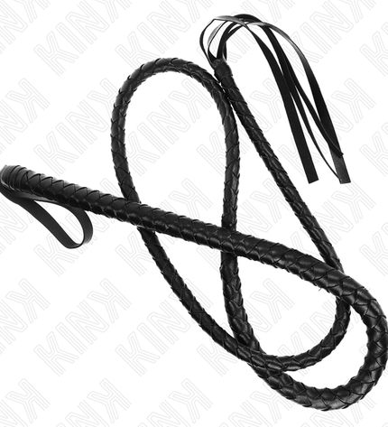 KINK - FOUET LONG SERPENT NOIR 210 CM by KINK IMPACT & TOUCH