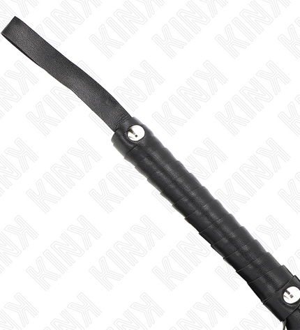 KINK - Fouet à queue large noir 48,5 CM by KINK IMPACT & TOUCH