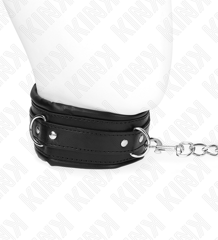 KINK - COLLIER LOURD AVEC CEINTURE 65 CM MODÈLE 4 RÉGLABLE 36,5-50 CM by KINK COLLAR & GAG