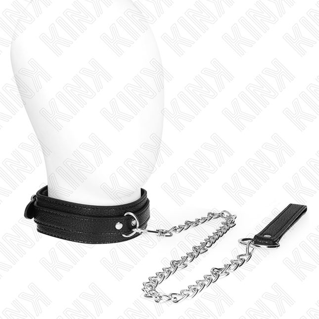 KINK - COLLIER MOTIF SERPENT AVEC LAISSE 65 CM by KINK COLLAR & GAG