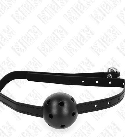 KINK - BALLE RESPIRANTE SIMPLICITY NOIRE 4,5 CM BAG 62 x 1,5 CM by KINK COLLAR & GAG