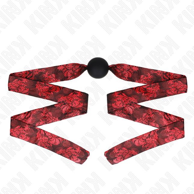 KINK - BOULE EN SILICONE SCANDALE 4,5 CM GAG MODÈLE 2 146 x 4 CM by KINK COLLAR & GAG