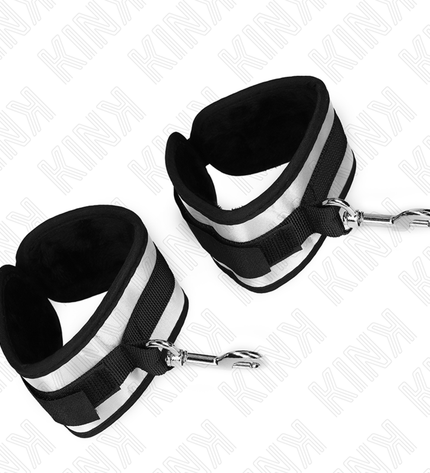 KINK - POIGNETS EN NÉOPRÈNE GRIS 23 X 5 CM by KINK WRIST RESTRAINT