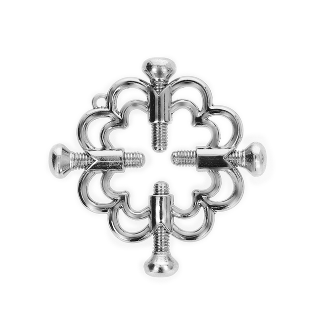 KINK - PINCES À METELLES FLEUR EN MÉTAL by KINK NIPPLE GRIP