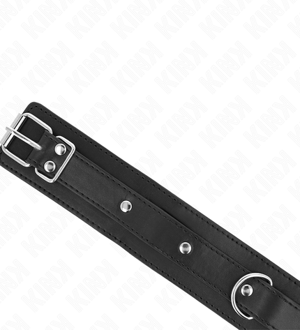 KINK - COLLIER AVEC LAISSE 65 CM 1 ANNEAU RÉGLABLE 38-49 CM X 5 CM by KINK COLLAR & GAG