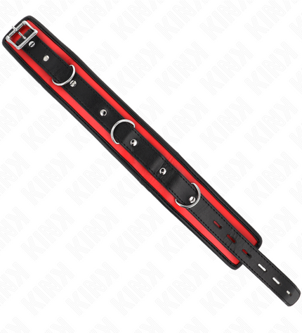 KINK - COLLIER LOURD AVEC CEINTURE 65 CM MODÈLE 2 RÉGLABLE 36,5-50 CM by KINK COLLAR & GAG