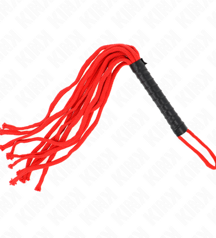 KINK - FOUET CORDE ROJO 56 CM by KINK IMPACT & TOUCH