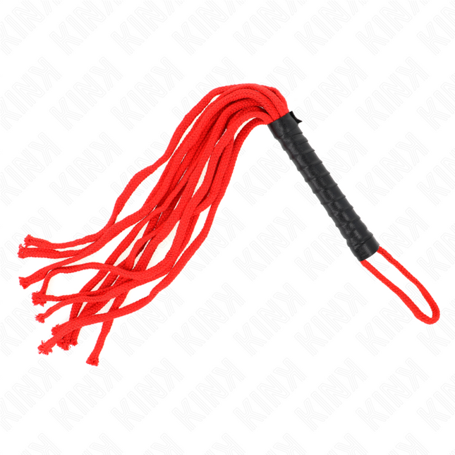 KINK - FOUET CORDE ROJO 56 CM by KINK IMPACT & TOUCH