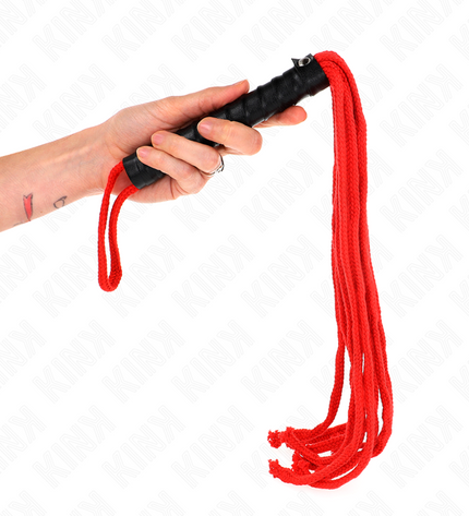 KINK - FOUET CORDE ROJO 56 CM by KINK IMPACT & TOUCH