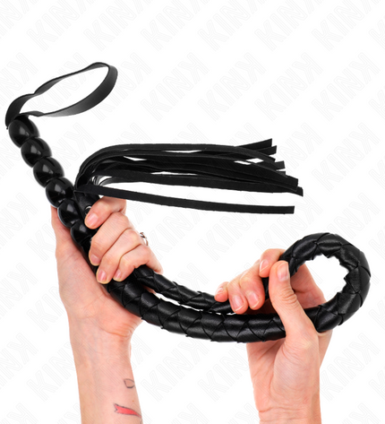 KINK - FOUET SERPENT EN PERLES 80 CM by KINK IMPACT & TOUCH