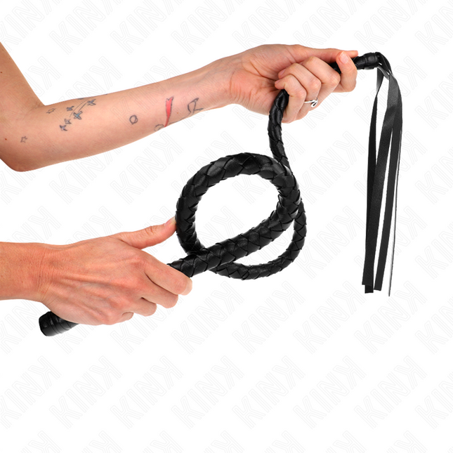 KINK - FOUET LONG AVEC BILLES 110 CM by KINK IMPACT & TOUCH
