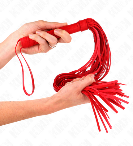 KINK - FOUET PVC SOUPLE ROUGE 70 CM by KINK IMPACT & TOUCH