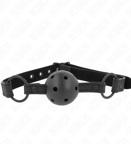 KINK - BALLE NÉOPRÈNE 4,5 CM BAG 63,5 X 2 CM RÉGLABLE 41 X 59 CM by KINK COLLAR & GAG
