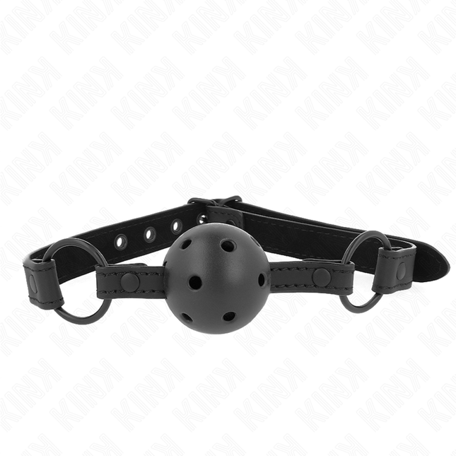 KINK - BALLE NÉOPRÈNE 4,5 CM BAG 63,5 X 2 CM RÉGLABLE 41 X 59 CM by KINK COLLAR & GAG