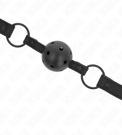 KINK - BALLE NÉOPRÈNE 4,5 CM BAG 63,5 X 2 CM RÉGLABLE 41 X 59 CM by KINK COLLAR & GAG