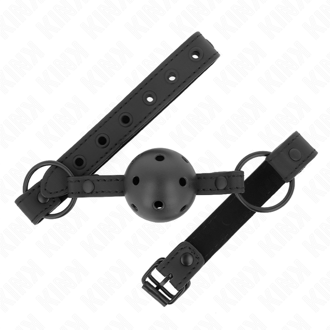 KINK - BALLE NÉOPRÈNE 4,5 CM BAG 63,5 X 2 CM RÉGLABLE 41 X 59 CM by KINK COLLAR & GAG