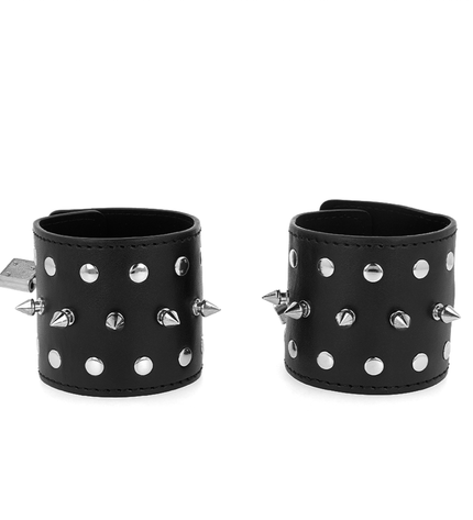 KINK - APPAREILS-POIGNETS PUNK AVEC POINTES 25 X 6 CM by KINK WRIST RESTRAINT