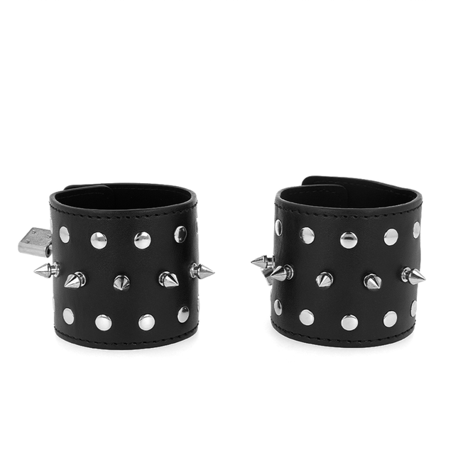 KINK - APPAREILS-POIGNETS PUNK AVEC POINTES 25 X 6 CM by KINK WRIST RESTRAINT