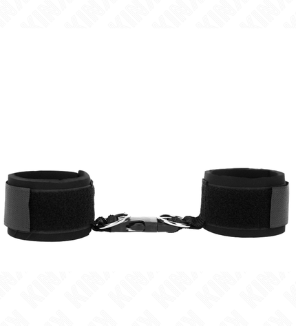 KINK - APPUI-POIGNET EN NÉOPRÈNE À ATTACHES ET BOUCLES NOIR RÉGLABLE 22-34 CM by KINK WRIST RESTRAINT