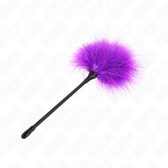 KINK - PLUMES TICKLE VIOLES UTILISÉES POUR LE KIT BONDAGE 27 CM by KINK IMPACT & TOUCH