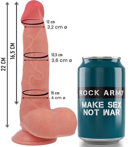ROCKARMY - RANGER EN SILICONE LIQUIDE 22 CM -O- 3,6 CM by ROCK ARMY