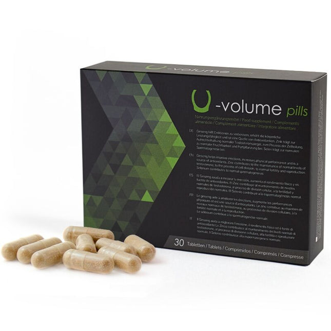 500 COSMETICS - U-VOLUME AUGMENTE LA QUALITE ET LA QUANTITE DU SPERME - 30 CAPSULES by 500COSMETICS