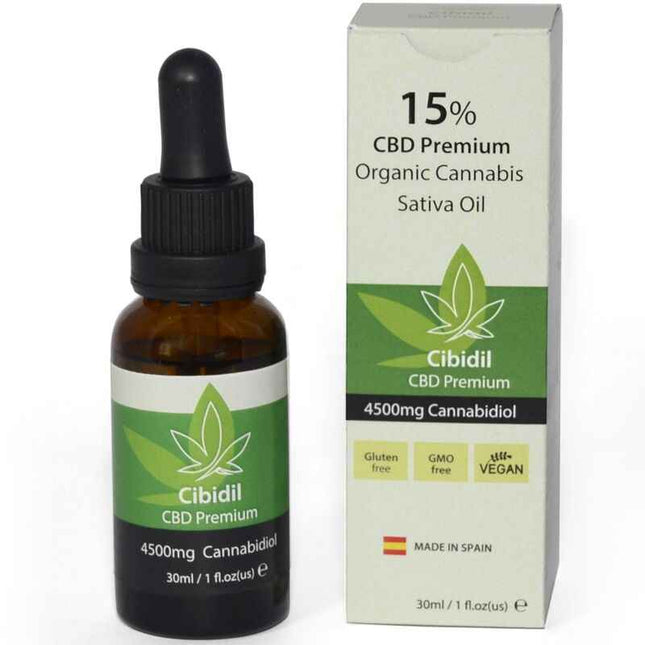 500 COSMETICS - CIBIDIL HUILE DE CBD RELAXANTE 15 % 30 ML - Concombre Boutique