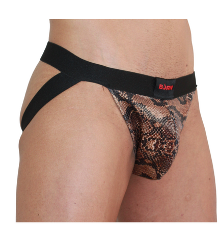 BURN - 002 JOCK SNAKE NOIR S by BURN