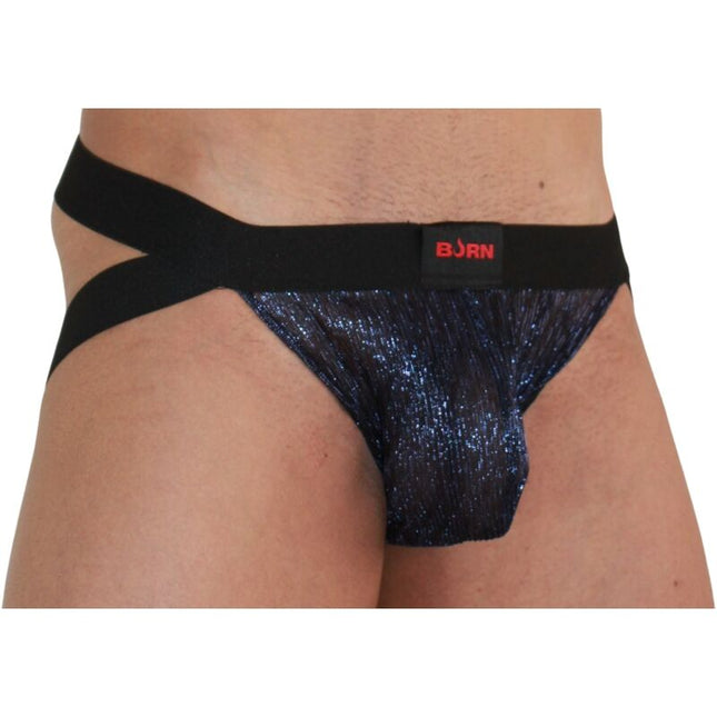 BURN - 006 JOCK BLEU BRILLANT / NOIR S by BURN