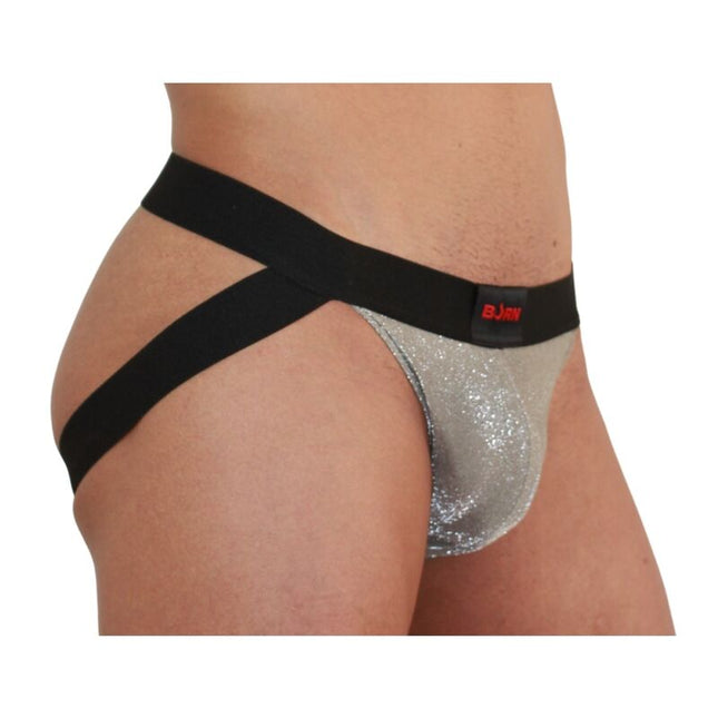 BURN - 001 JOCK BEIGE BRILLANT / NOIR S by BURN