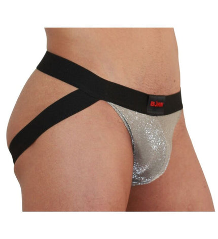 BURN - 001 JOCK BEIGE BRILLANT / NOIR S by BURN