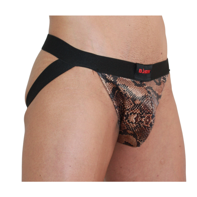 BURN - 002 JOCK SNAKE NOIR S by BURN