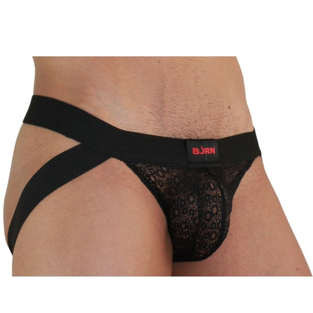BURN - 005 LINGERIE JOCK NOIRE S by BURN