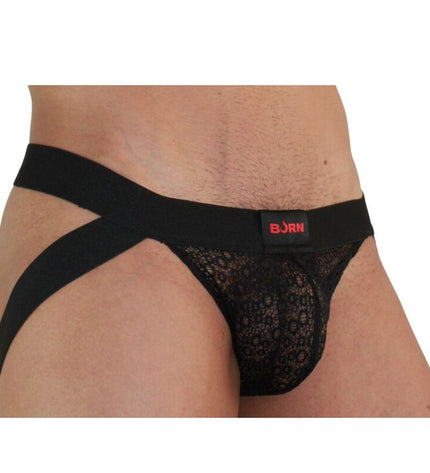 BURN - 005 LINGERIE JOCK NOIRE S by BURN