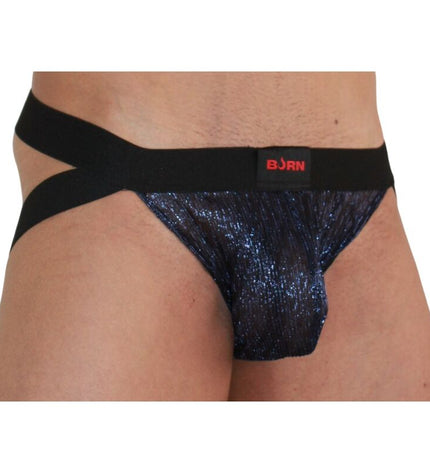 BURN - 006 JOCK BLEU BRILLANT / NOIR S by BURN
