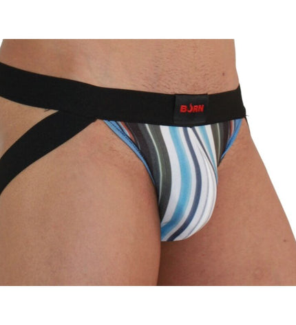 BURN - 009 JOCK MULTICOLORE / NOIR S by BURN