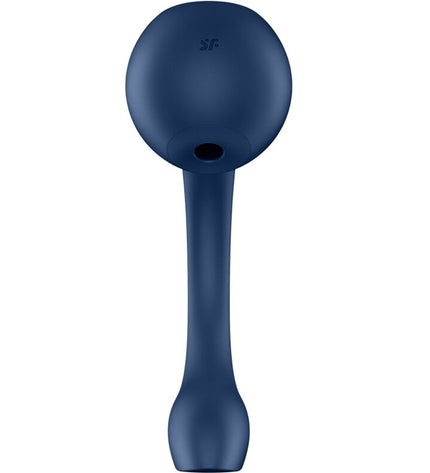 SATISFYER - PRO+ WAVE 4 STIMULATEUR POINT G ET IMPULSION D'AIR APPLICATION GRATUITE BLEU FONCÉ by SATISFYER AIR PULSE