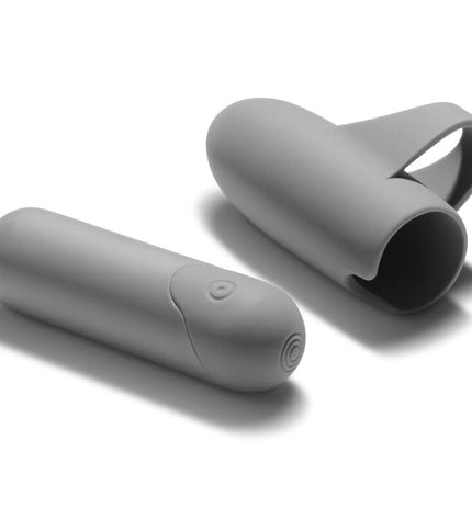 BIJOUX - MIEUX QUE VOTRE EX VIBRATEUR BULLET 10 VIBRATIONS GRIS by BIJOUX PETITS BONBONS