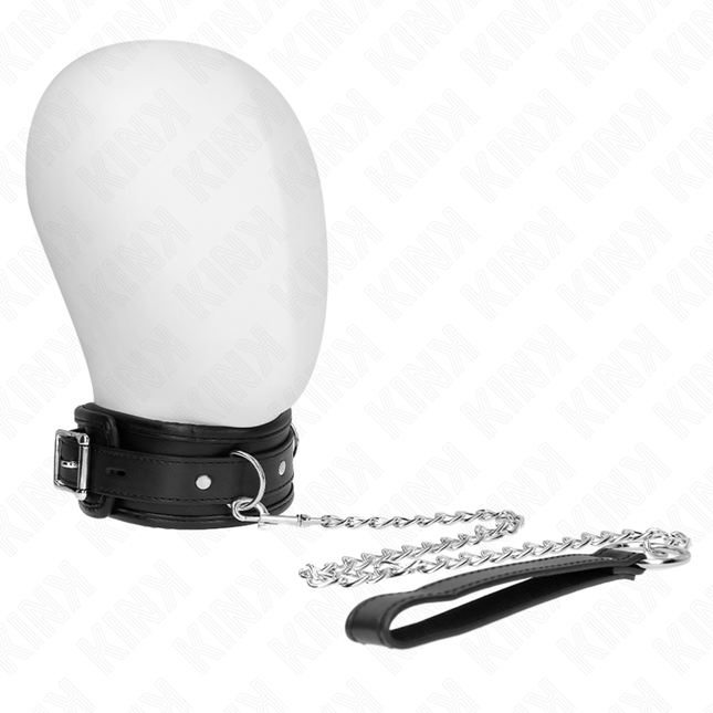 KINK - COLLIER MODÈLE BASIC AVEC LAISSE 65 CM MODÈLE 1 53 X 6 CM by KINK COLLAR & GAG