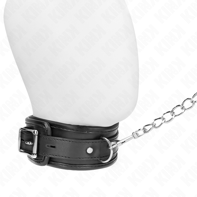KINK - COLLIER MODÈLE BASIC AVEC LAISSE 65 CM MODÈLE 1 53 X 6 CM by KINK COLLAR & GAG
