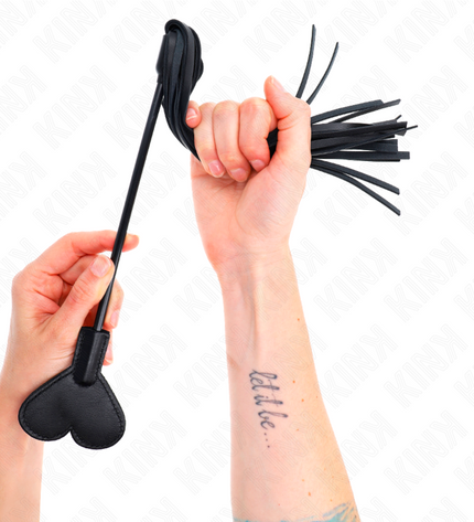 KINK - FOUET GAMME AVEC COEUR PANDEL 35 CM by KINK IMPACT & TOUCH