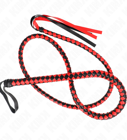 KINK - FOUET LONG SERPENT ROUGE 210 CM by KINK IMPACT & TOUCH