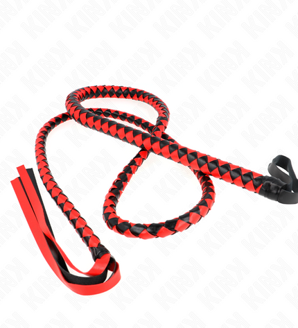 KINK - FOUET LONG SERPENT ROUGE 210 CM by KINK IMPACT & TOUCH
