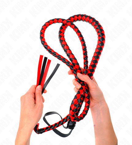 KINK - FOUET LONG SERPENT ROUGE 210 CM by KINK IMPACT & TOUCH