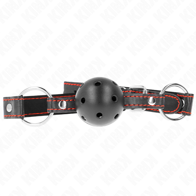 KINK - BAG-BALLE CREUX DUR NOIR MODÈLE 2 65 x 2,5 CM by KINK COLLAR & GAG