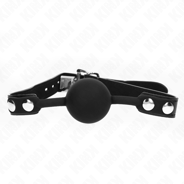 KINK - MODÈLE 1 BILLE EN SILICONE 4 CM BAG AVEC SERRURE 60 x 2 CM by KINK COLLAR & GAG