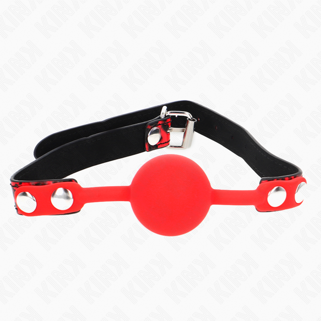 KINK - BOULE EN SILICONE 4 CM GAG MODÈLE 2 60 x 2 CM by KINK COLLAR & GAG