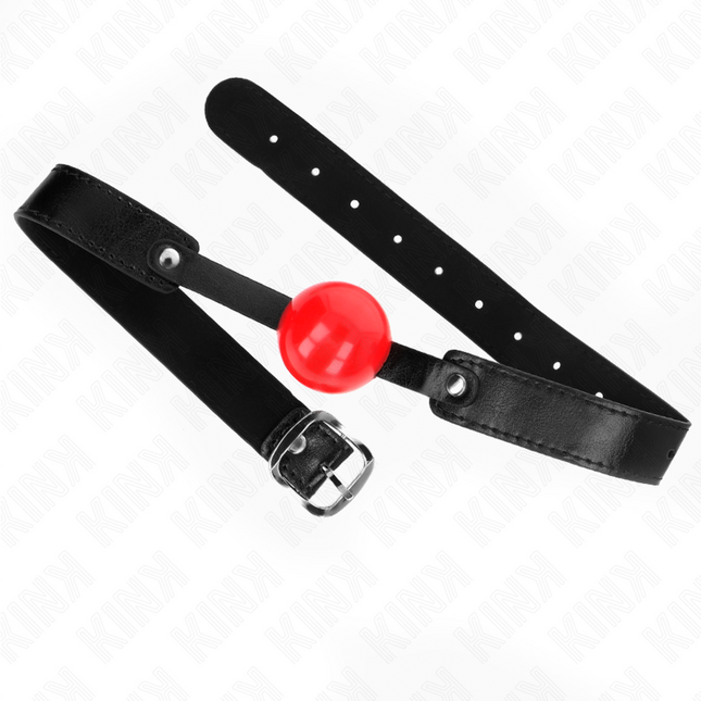KINK - BALLE TPE SOUPLE 4 CM GAG MODÈLE 1 66 x 2,5 CM RÉGLABLE 41-61 CM by KINK COLLAR & GAG