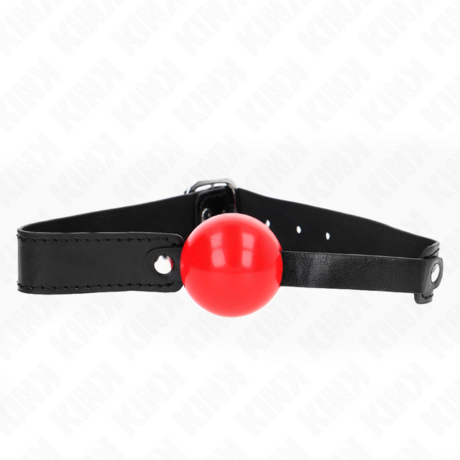 KINK - BALLE TPE SOUPLE 4 CM GAG MODÈLE 1 66 x 2,5 CM RÉGLABLE 41-61 CM by KINK COLLAR & GAG