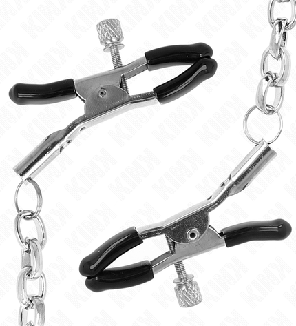 KINK - PINCES À TÉLÉPHONES CHAÎNE ÉPAISSE 30 CM by KINK NIPPLE GRIP